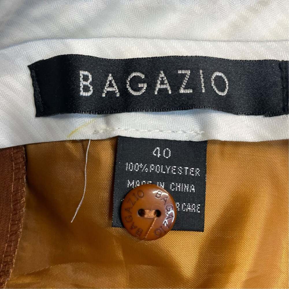 Bagazio Men’s 2XL Brown Short Sleeve Button Up Shirt & Size 40 Shorts Set - Picture 13 of 14
